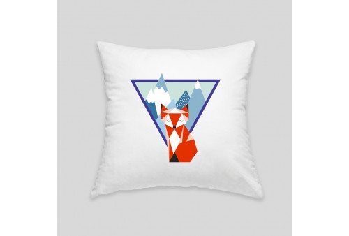Mountain fox cushion
