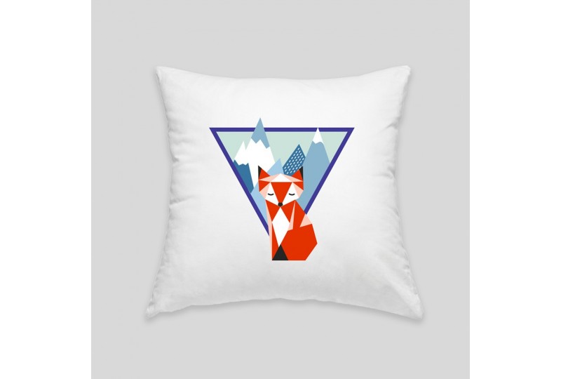 Mountain fox cushion