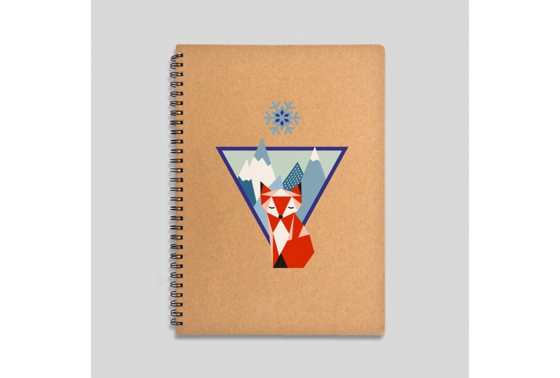 Mountain fox notebook