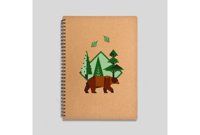 Mountain fox notebook